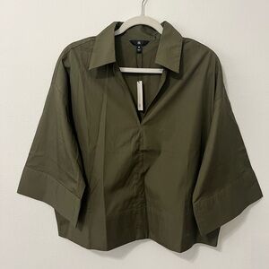 Banana Republic Green Blouse
